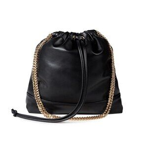 The Drop Women's Nyjah Chain Strap Tote, Black